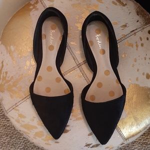 EUC Boden calf hair flats